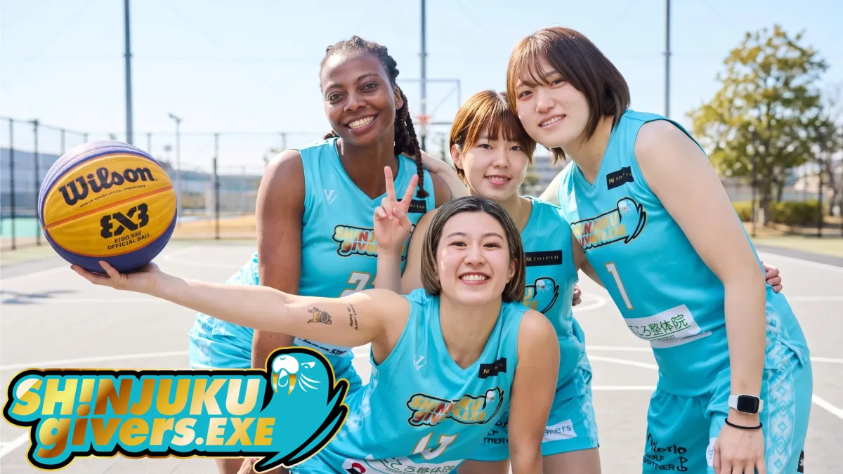 新宿givers.EXE 3x3女子バスケットボールチーム