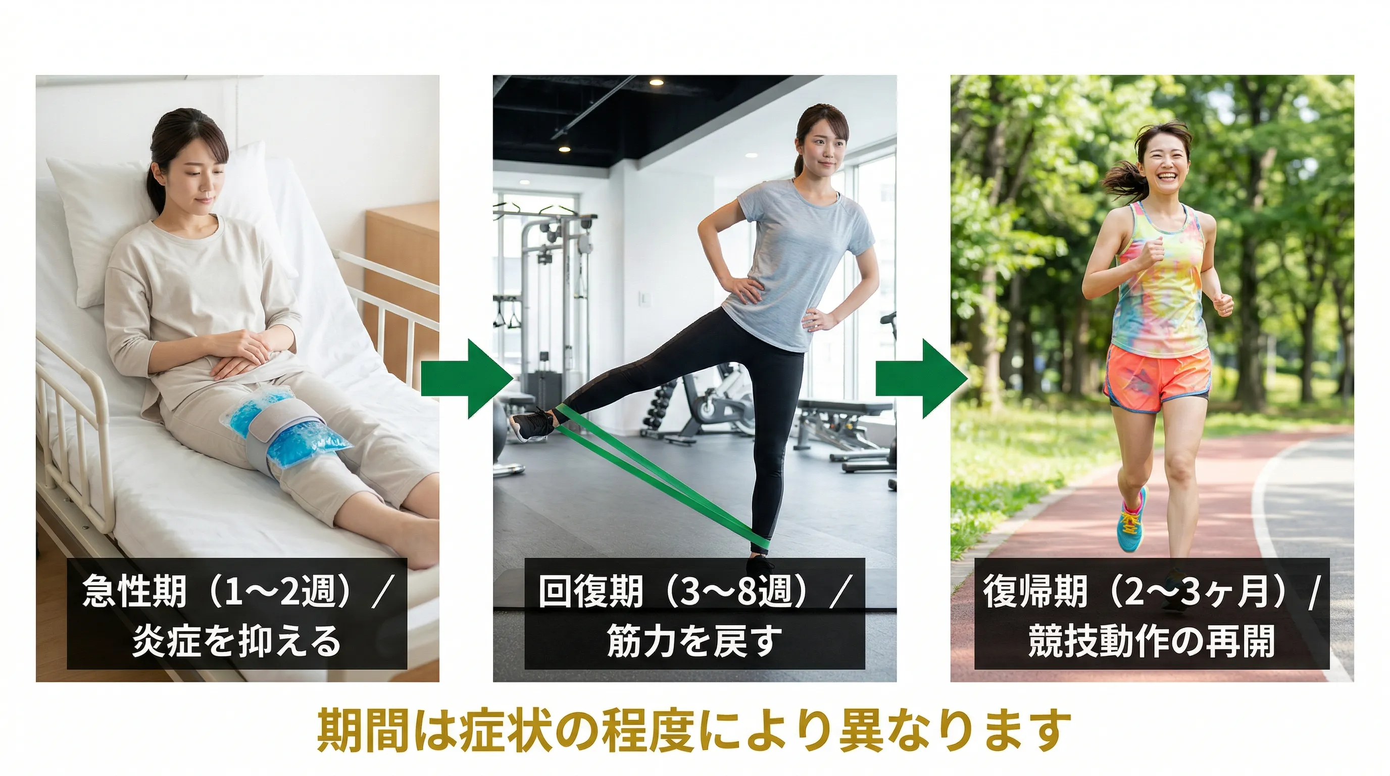 スポーツ復帰ロードマップ