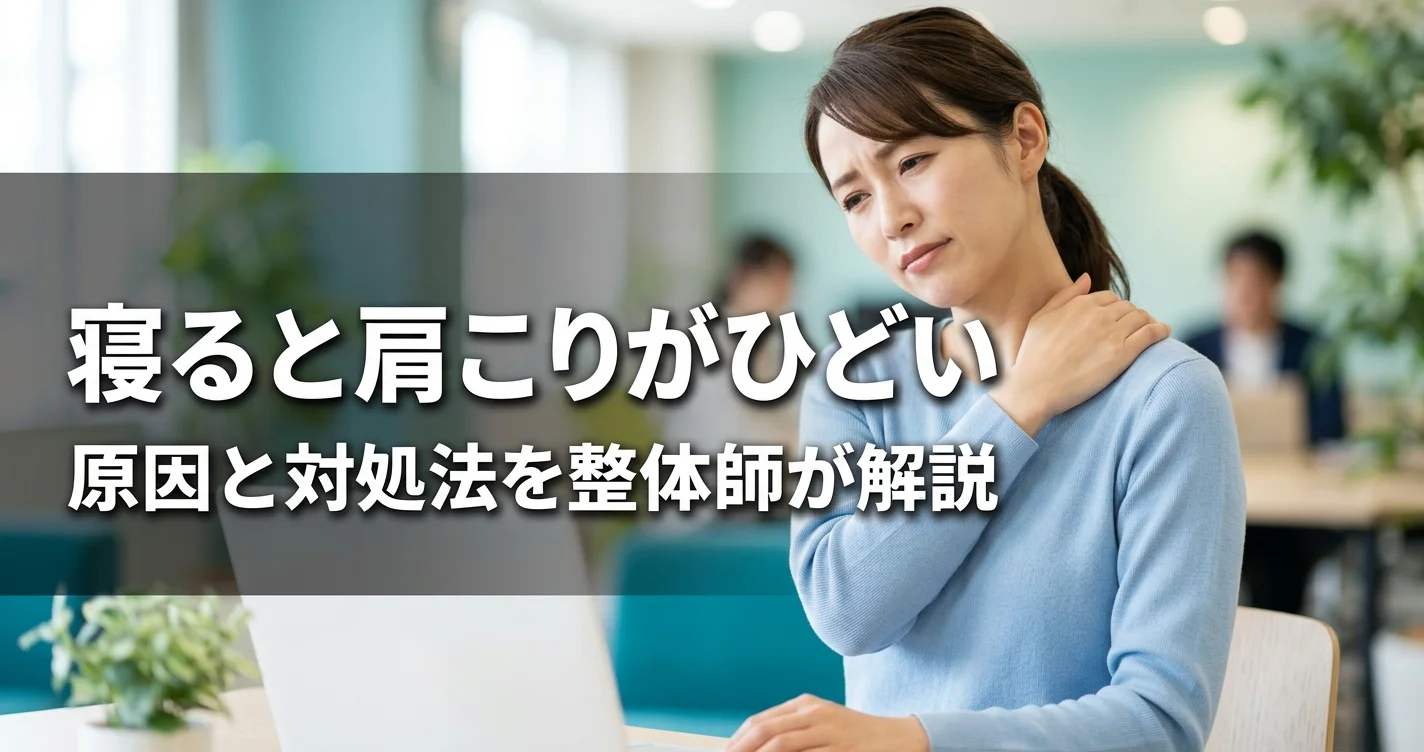 寝ると肩こりがひどい