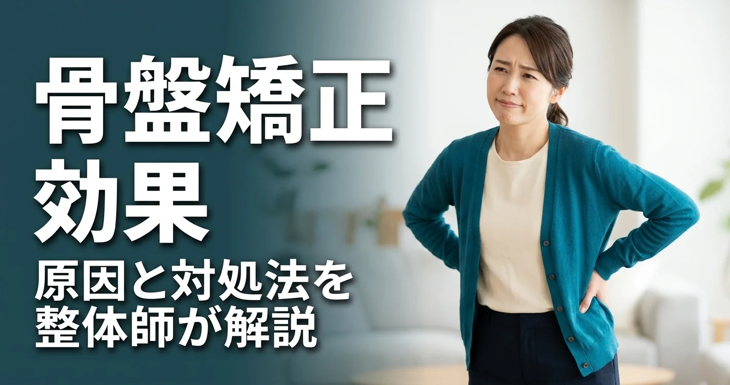 骨盤矯正の効果