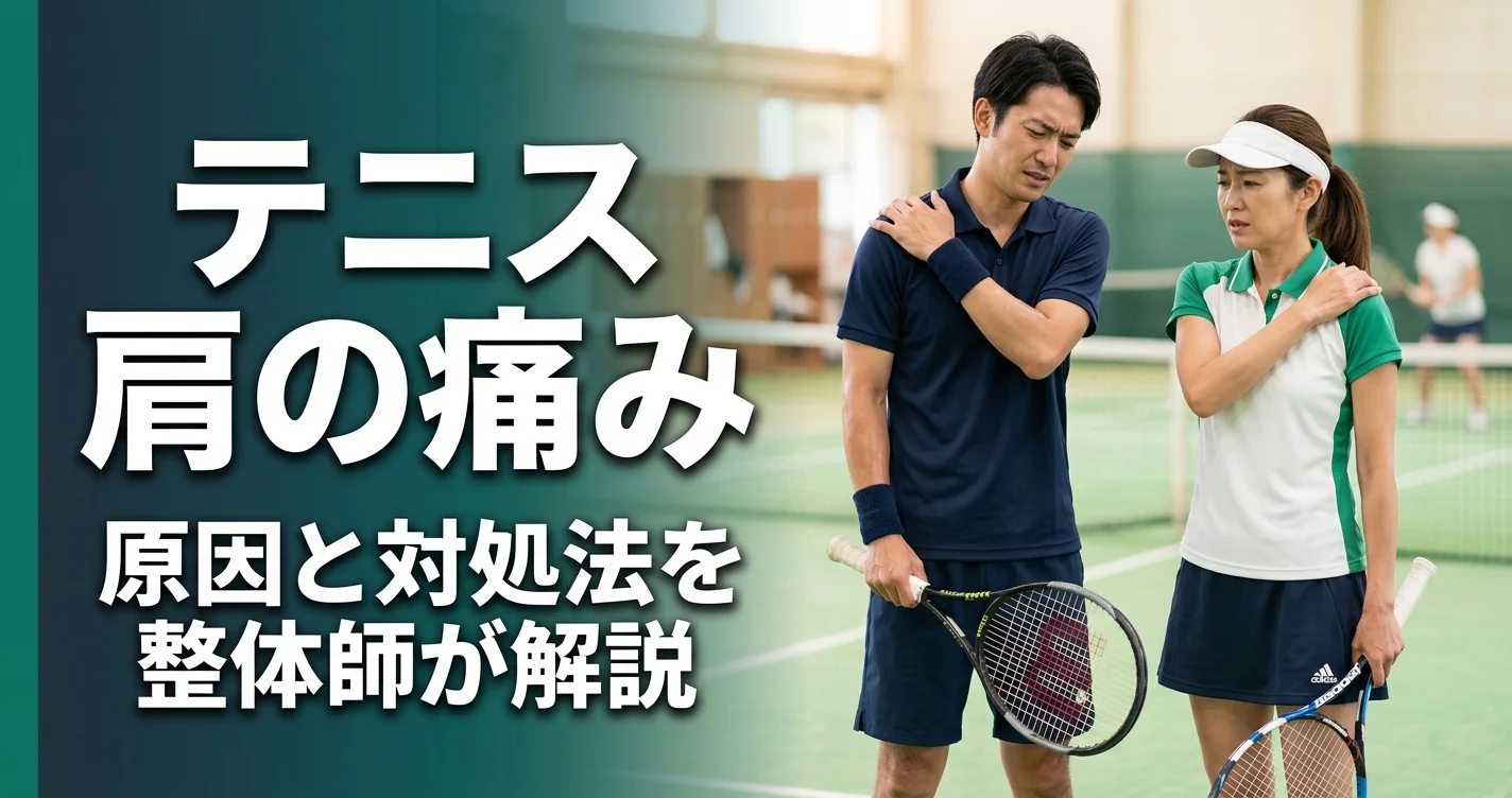 テニスによる肩の痛み