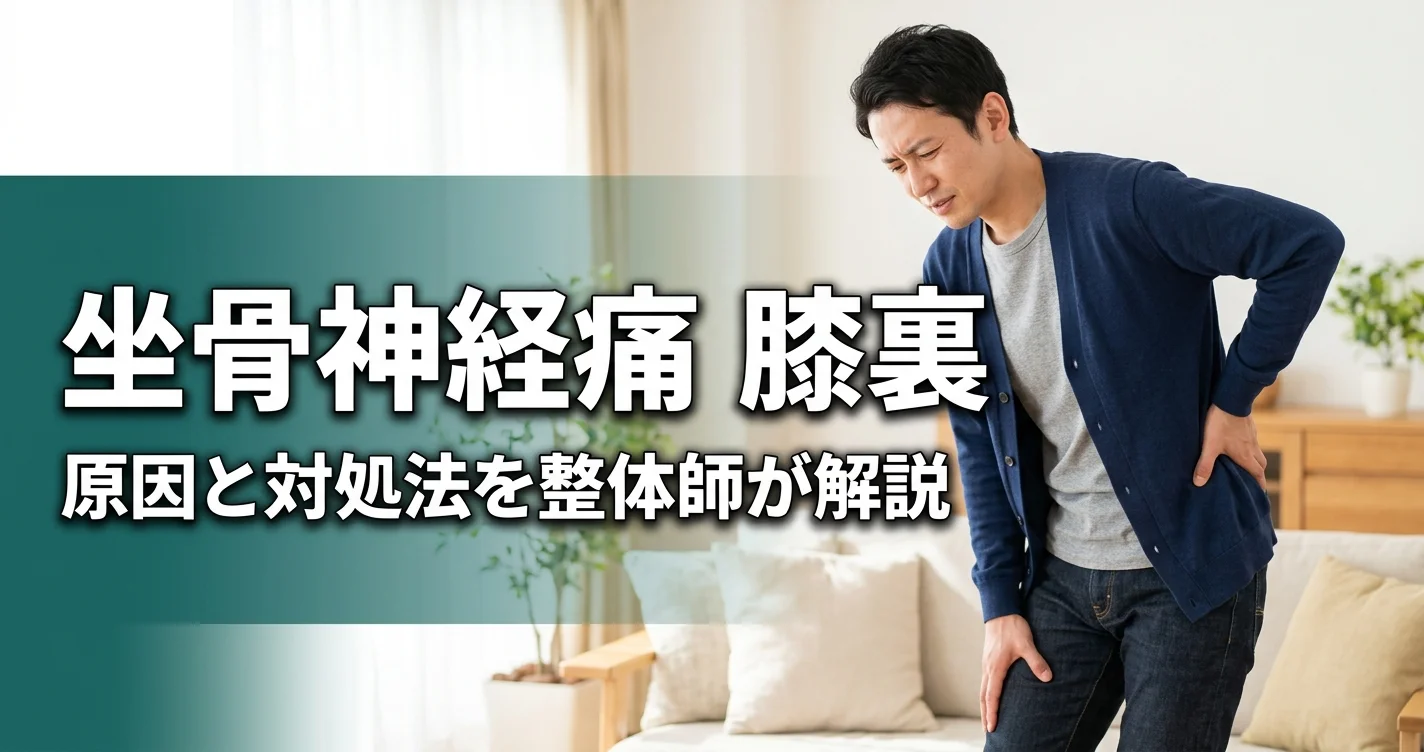 坐骨神経痛と膝裏の痛み