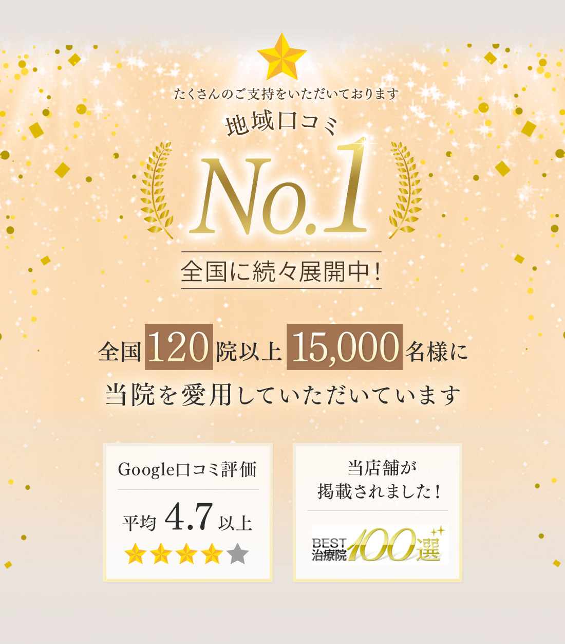 地域口コミNo.1 全国に続々展開中!