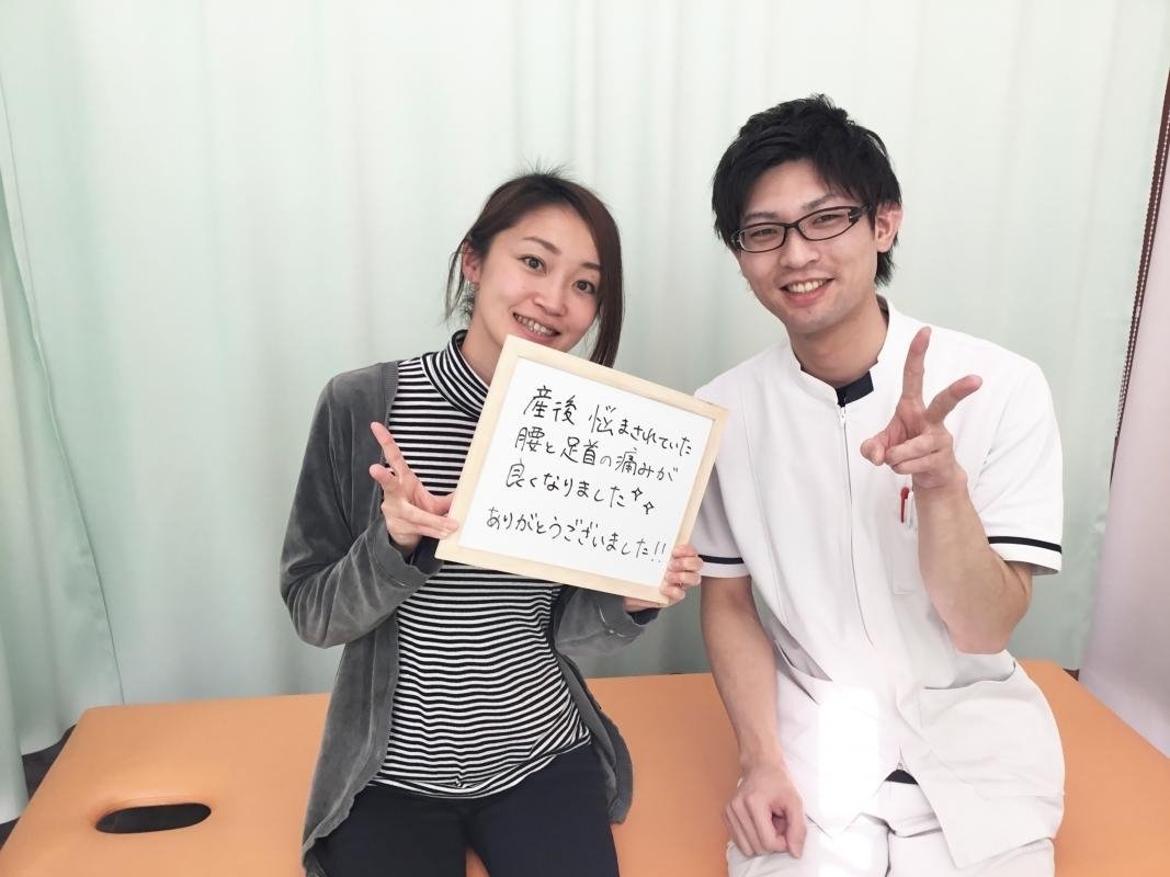 【産後の骨盤矯正】産後に悩まされていた痛みが良くなった