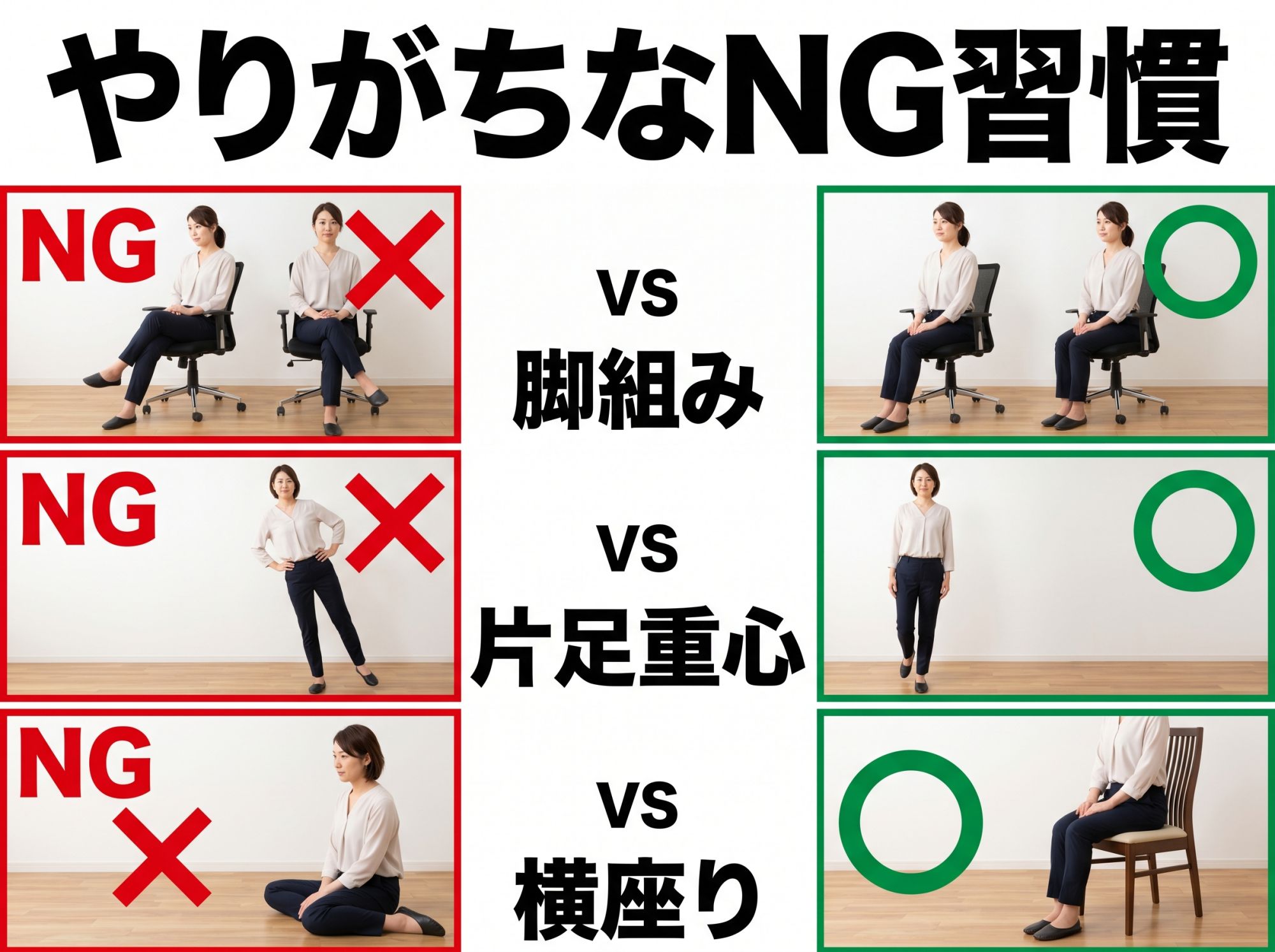 やりがちなNG習慣