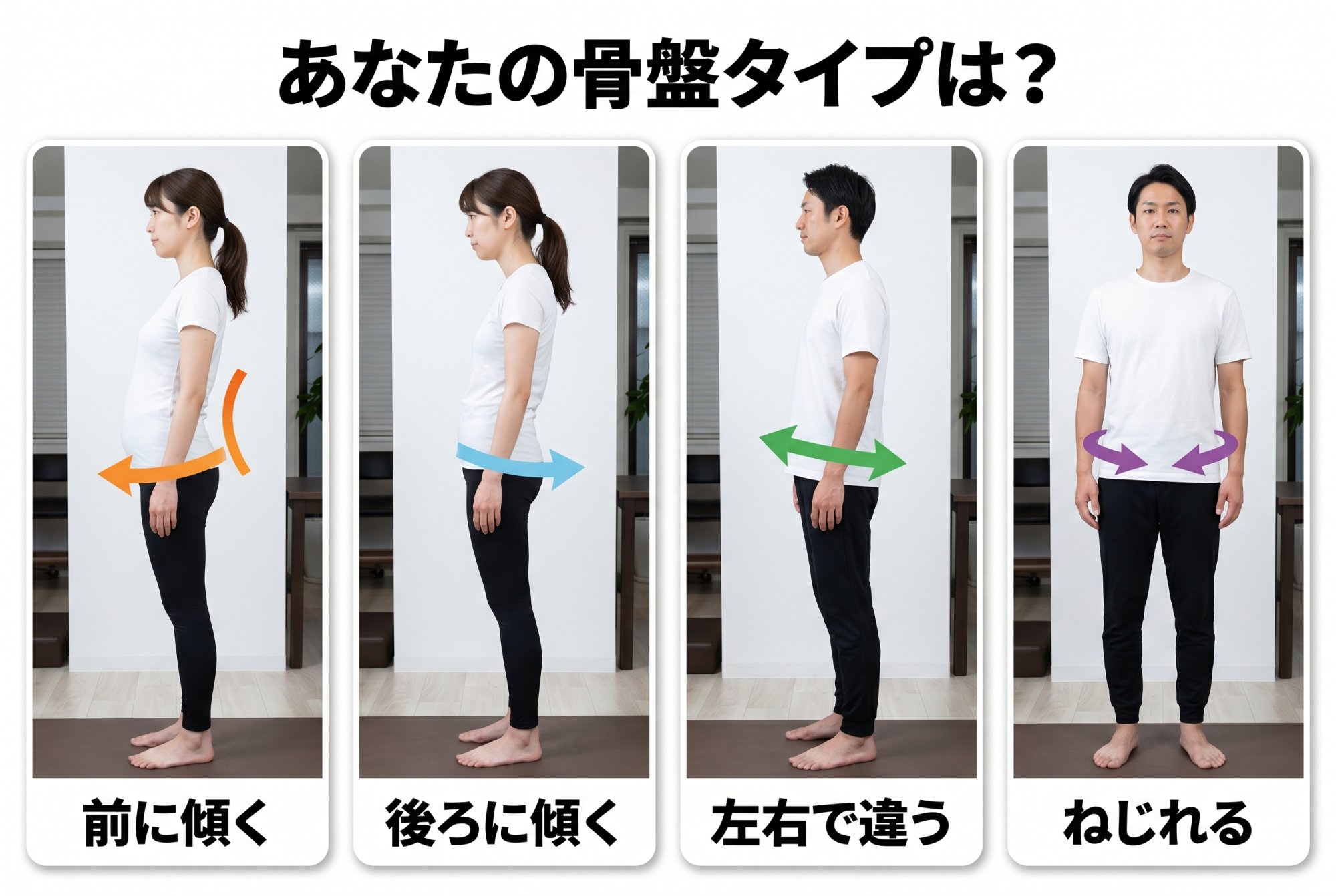あなたの骨盤タイプは？