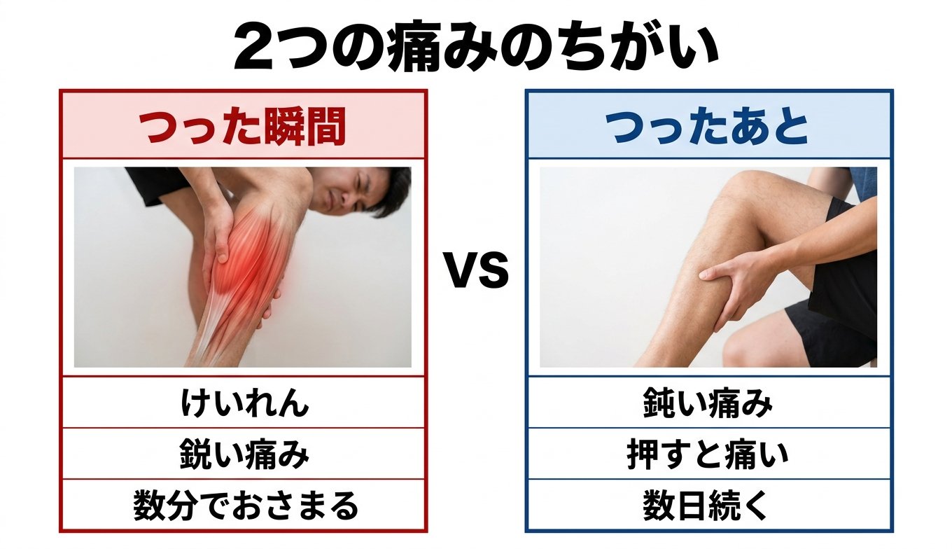 2つの痛みのちがい