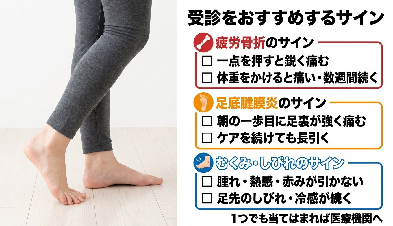 受診をおすすめするサイン
