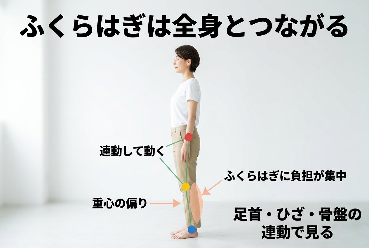 ふくらはぎは全身とつながる