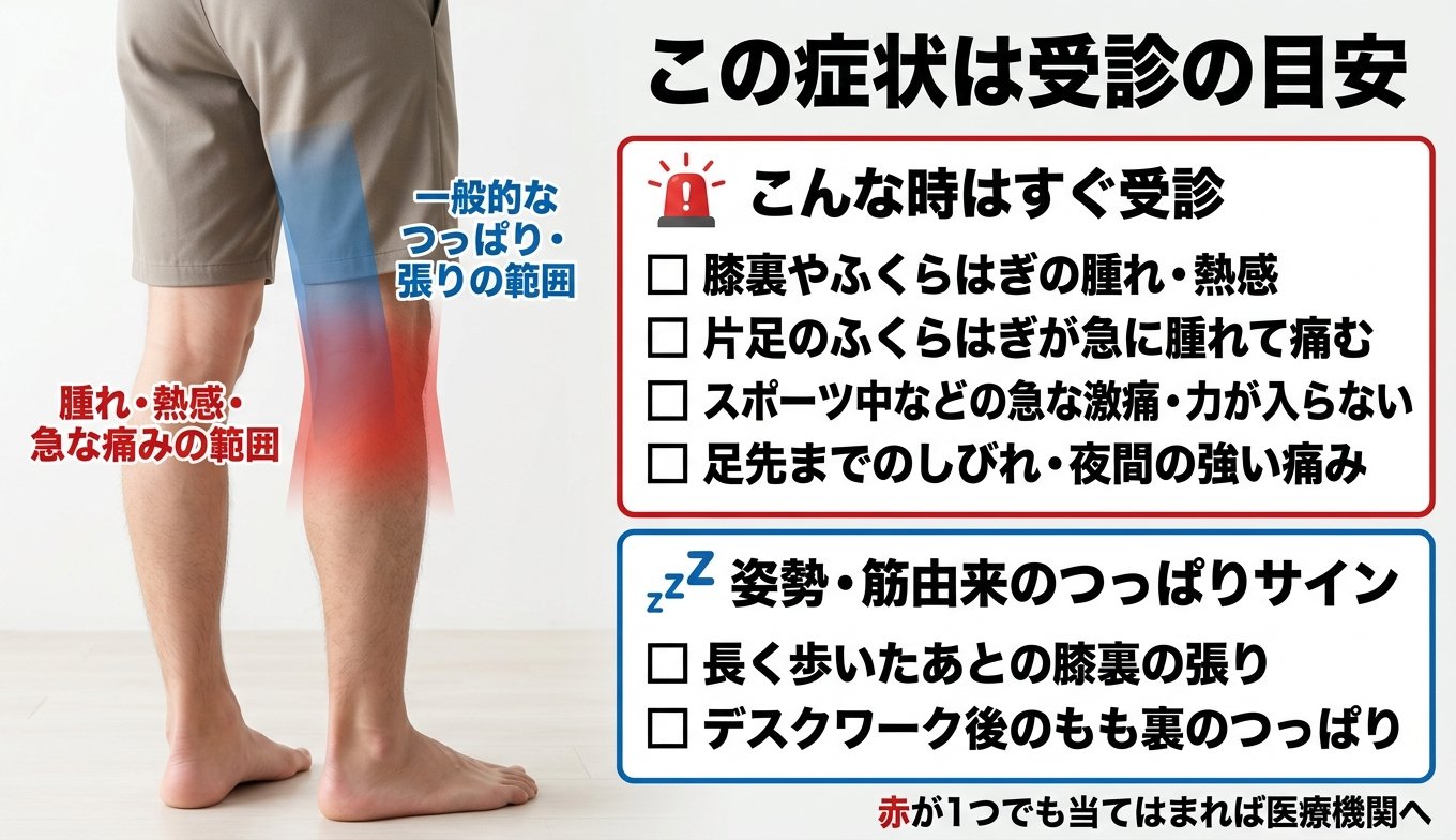 この症状は受診の目安