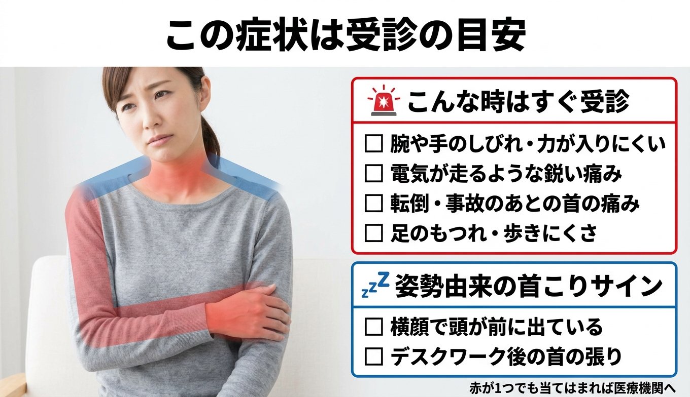 この症状は受診の目安