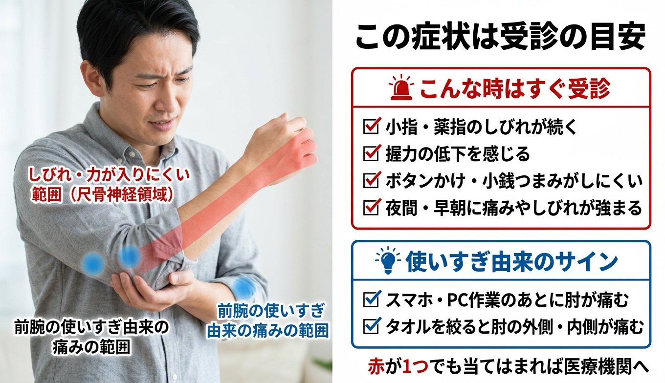 この症状は受診の目安