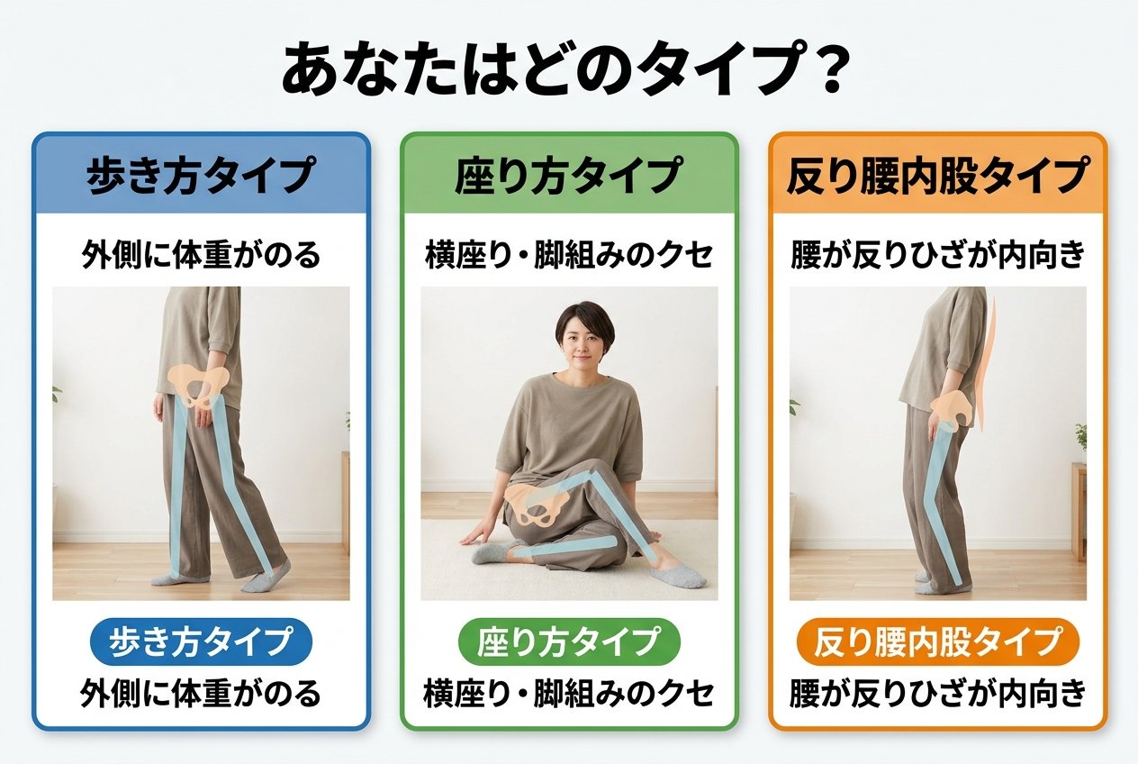 あなたはどのタイプ？