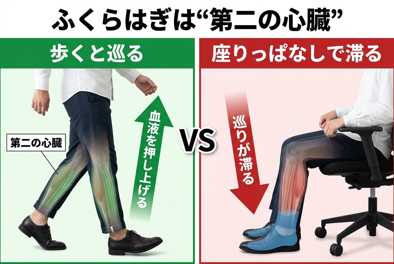 ふくらはぎは第二の心臓