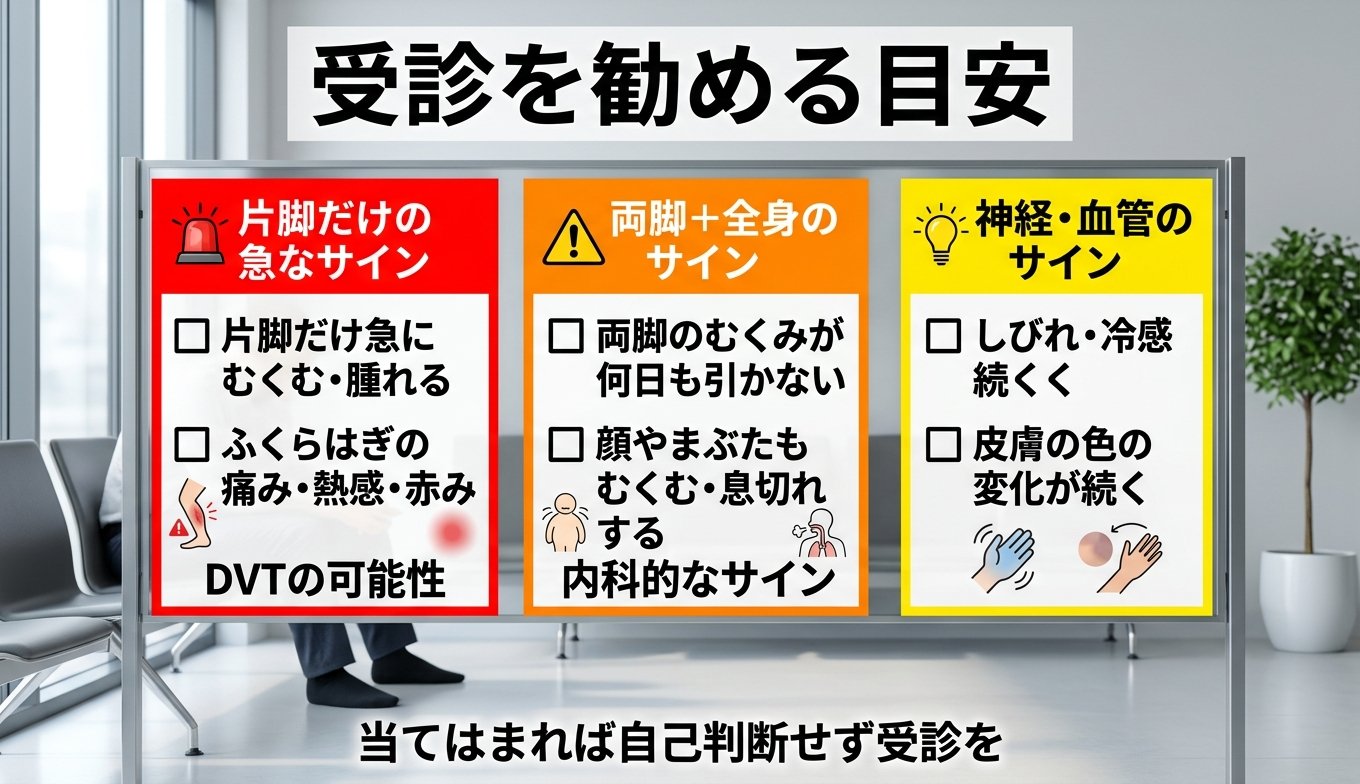 受診を勧める目安