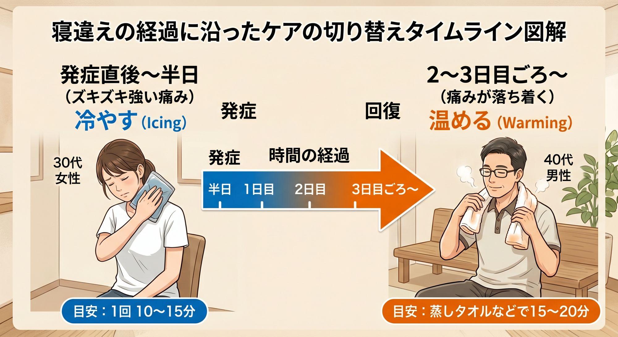 冷やす温める切替図