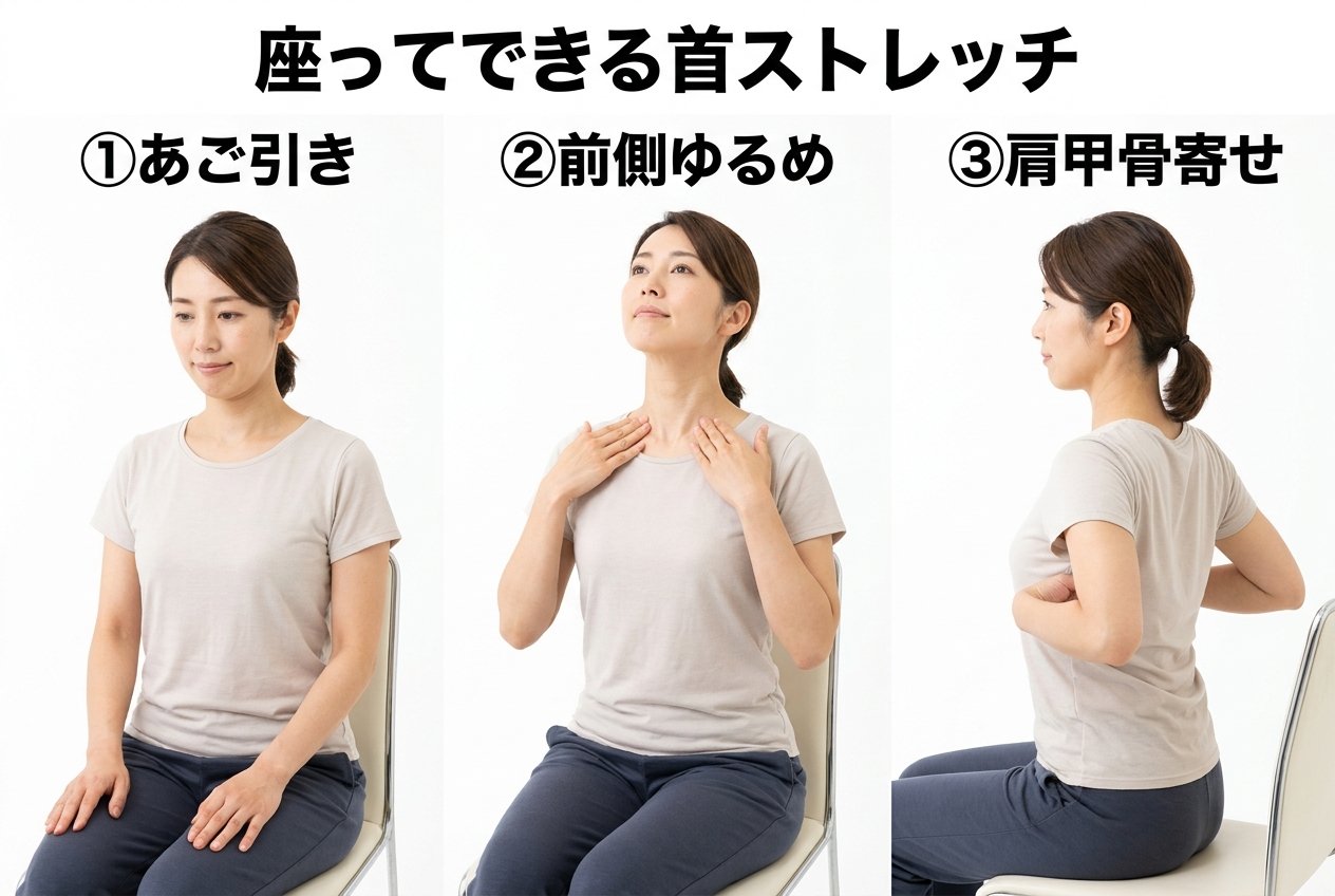 ストレッチ_運動フォーム図