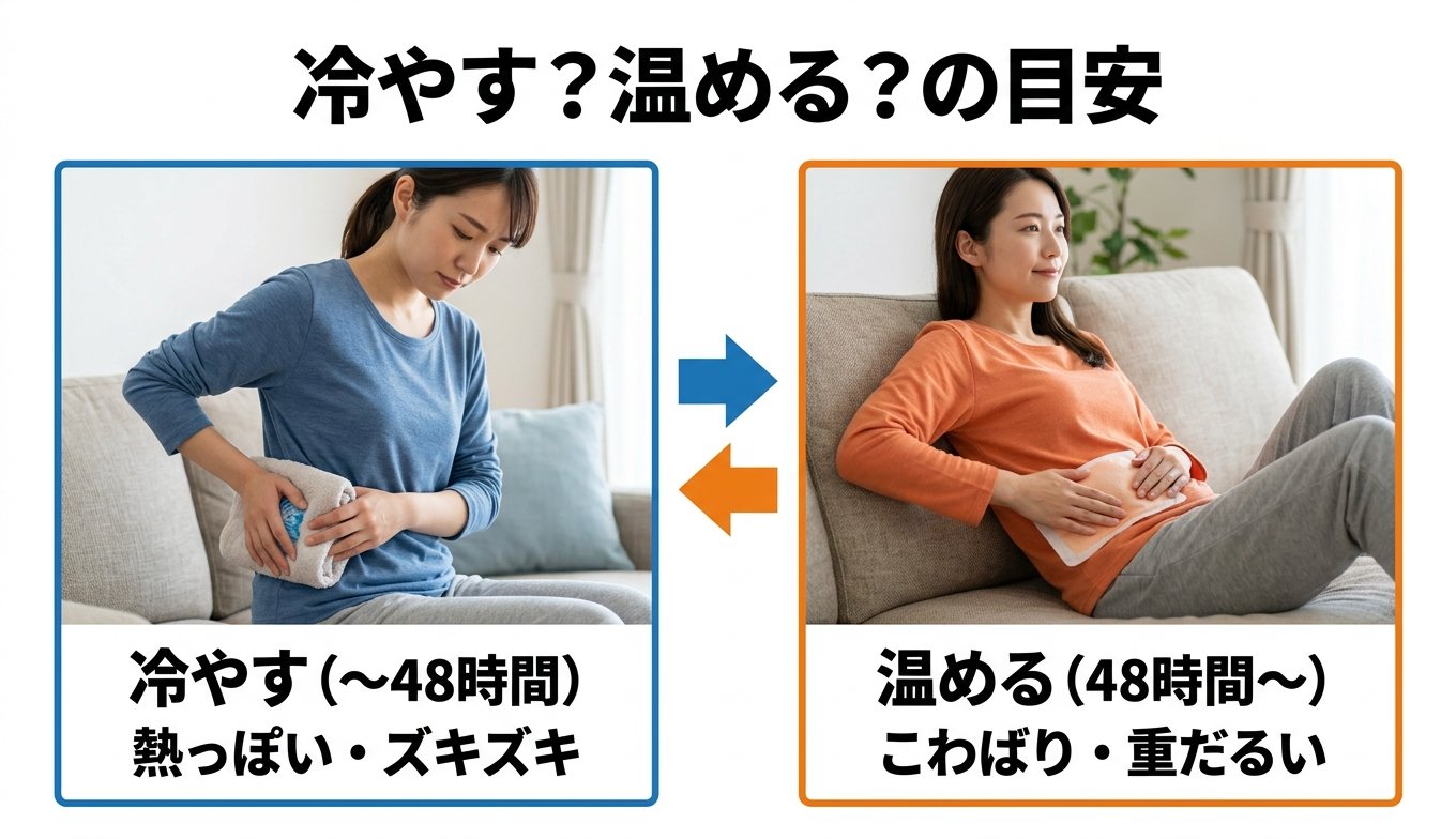 冷やす？温める？の目安