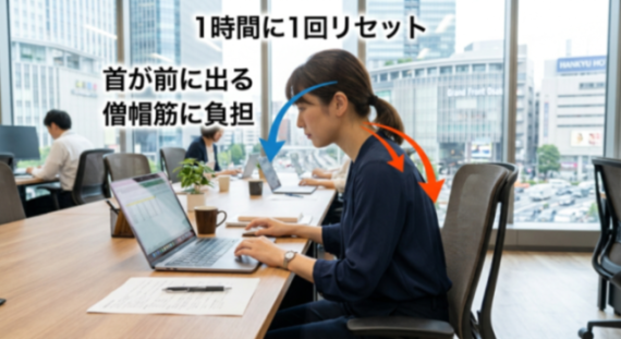 肩こりの全体像の図