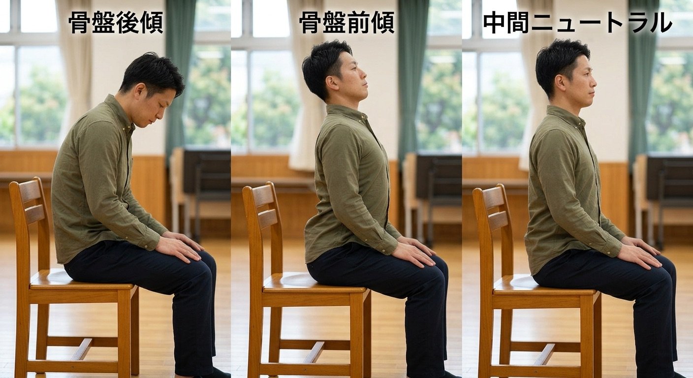 骨盤前後傾エクササイズ