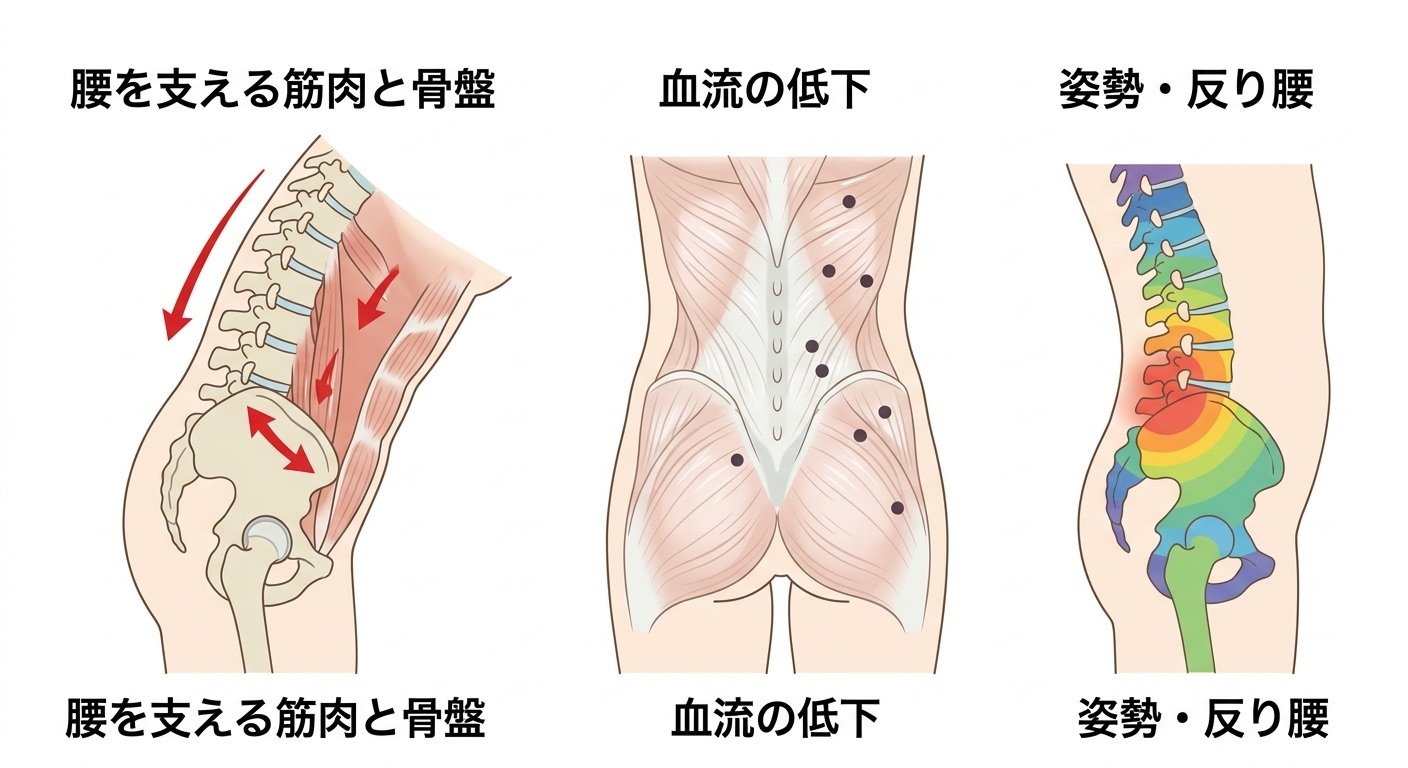 腰痛メカニズム図解