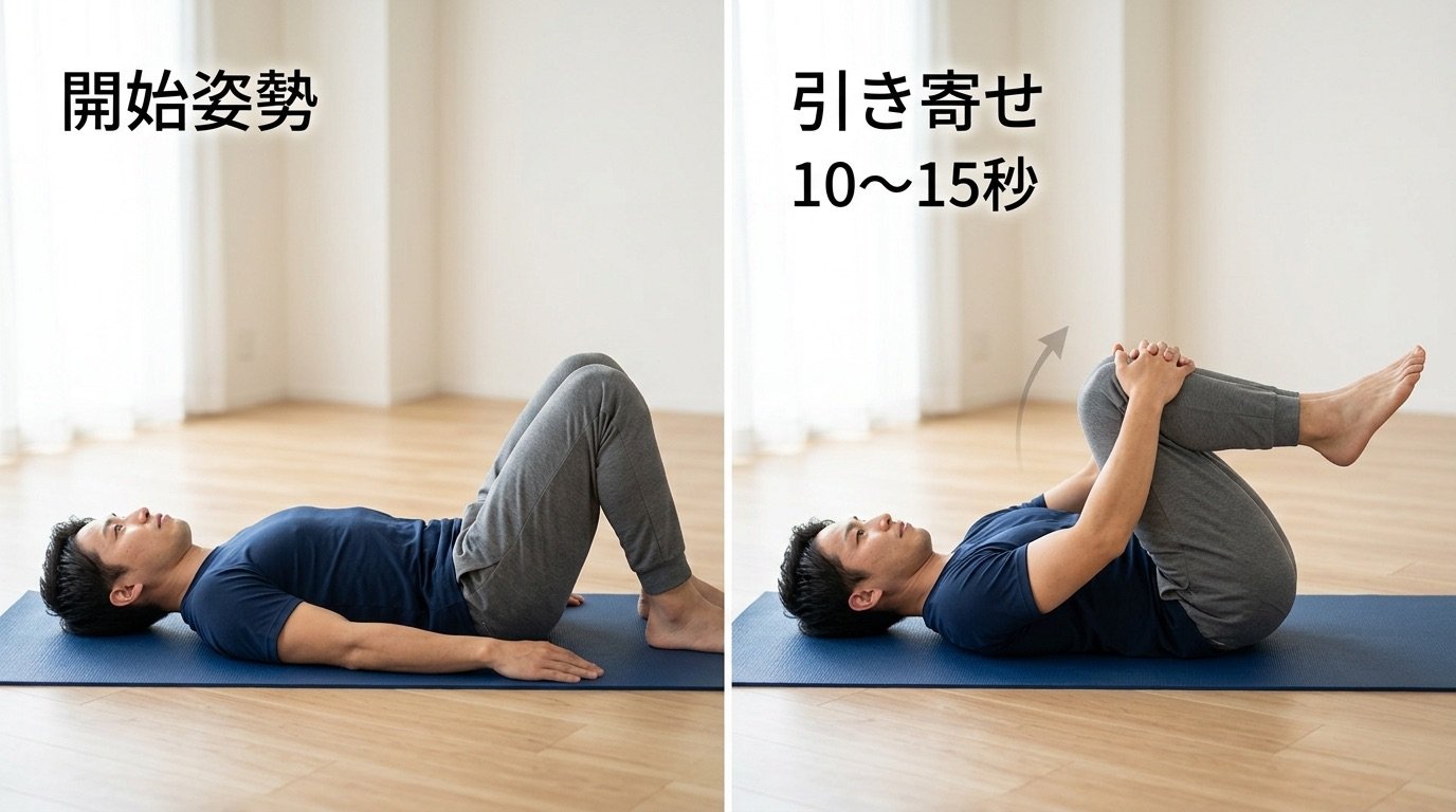 腰痛 セルフケア ストレッチ2