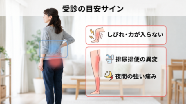 受診の目安サイン