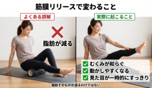 筋膜リリースで変わること
