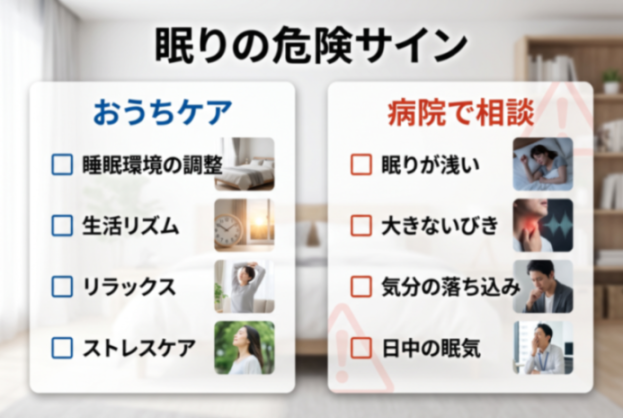 眠りの危険サイン