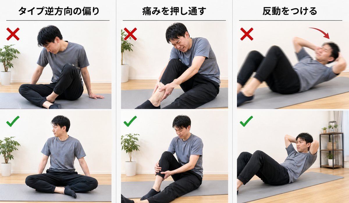 3つの注意点比較図