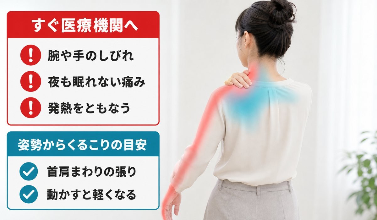 肩こり危険サイン