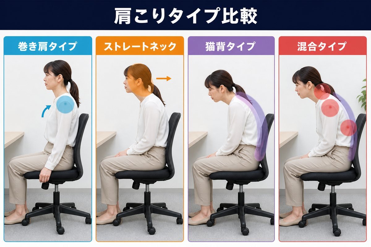 肩こりタイプ比較