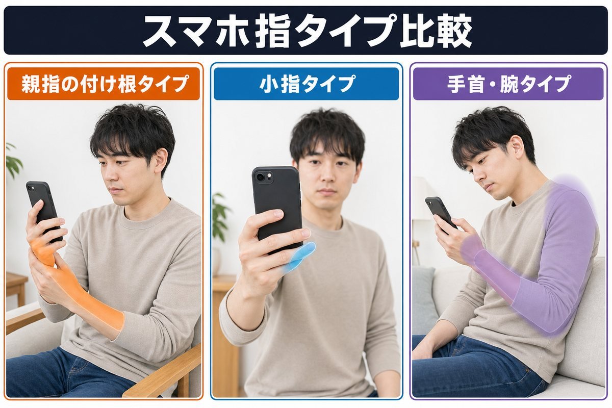 スマホ指タイプ比較