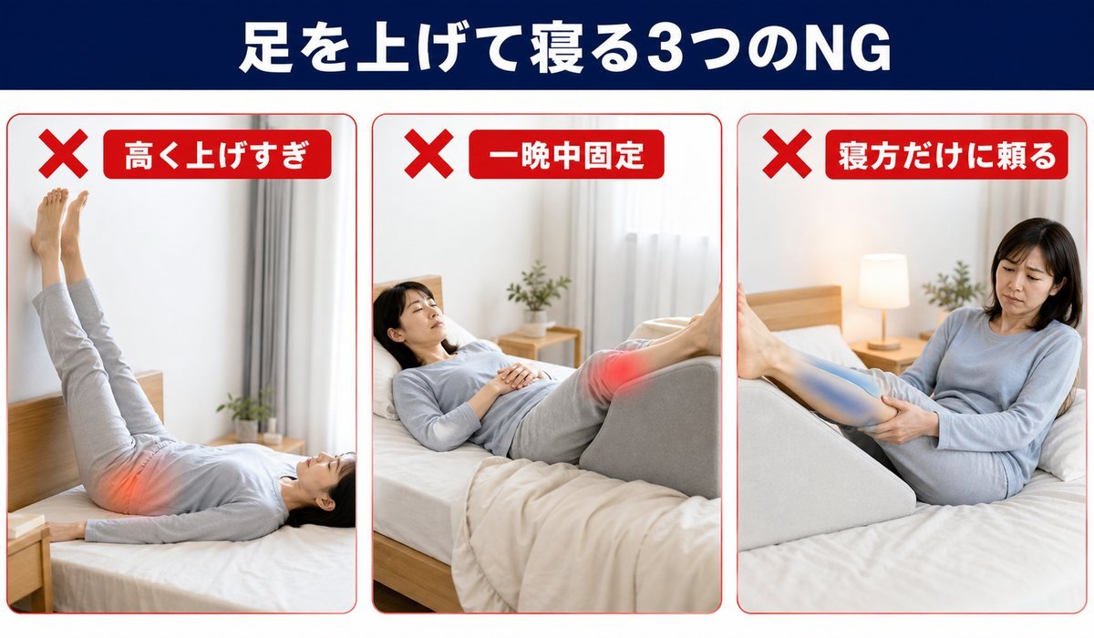 足上げ3NG比較