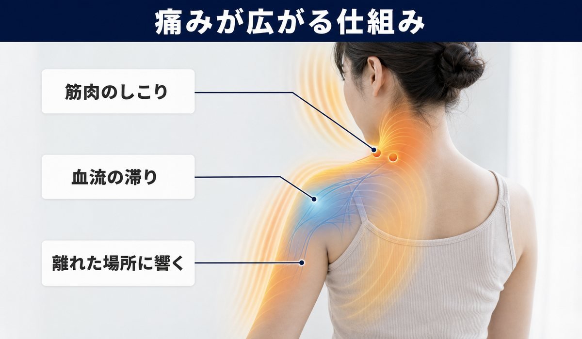 痛みのメカニズム図