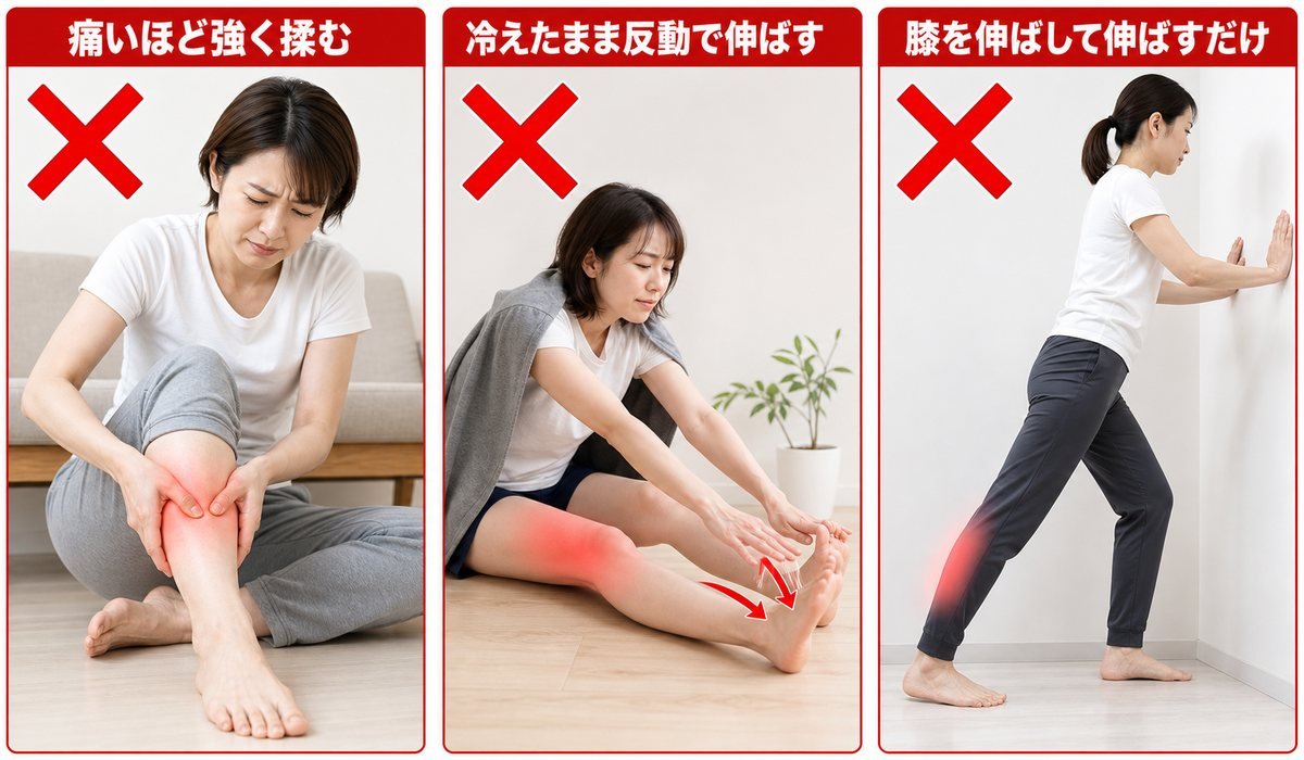 ヒラメ筋3NG比較