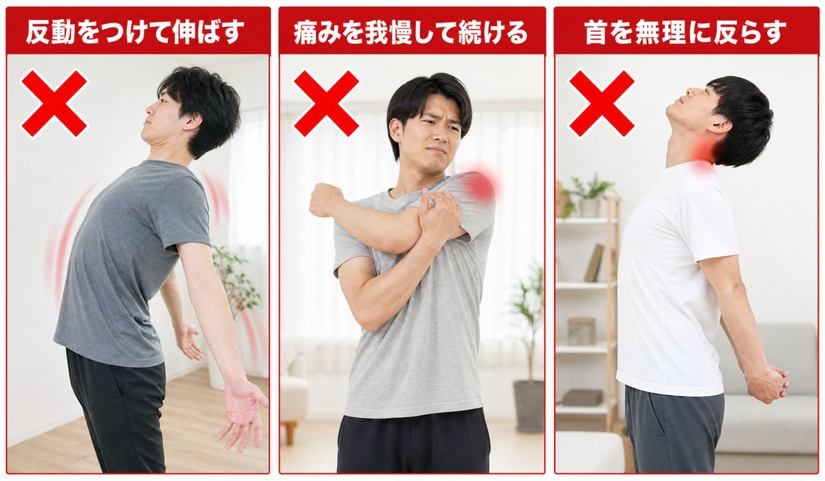 巻き肩3NG比較