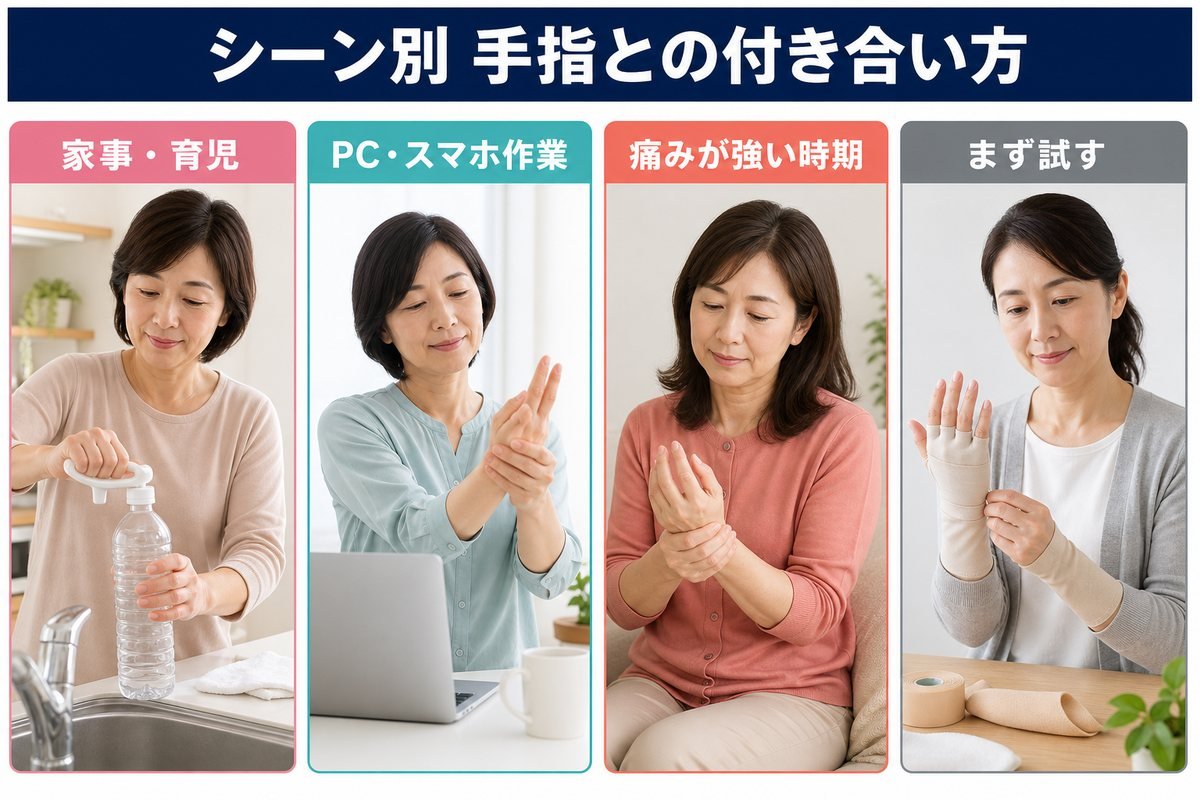 シーン別セルフケア
