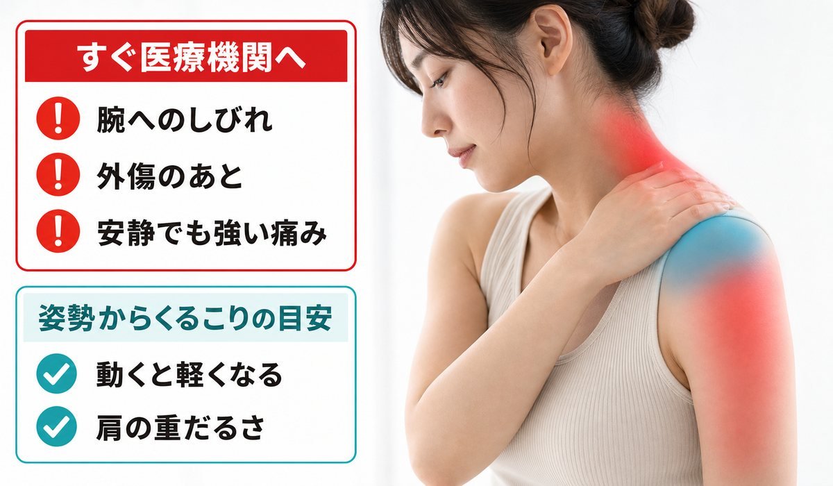 肩危険サイン