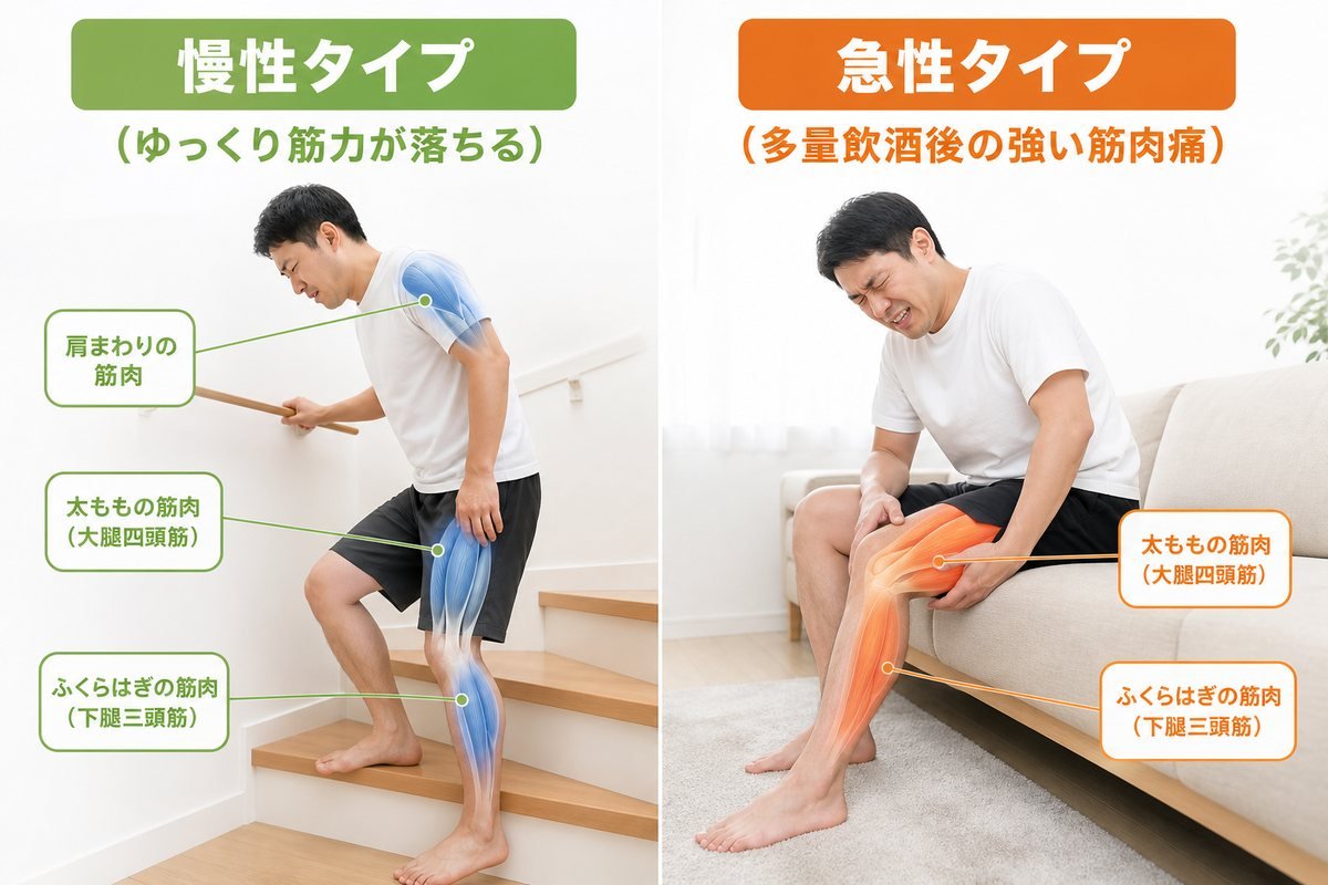 アルコール筋症の全体像