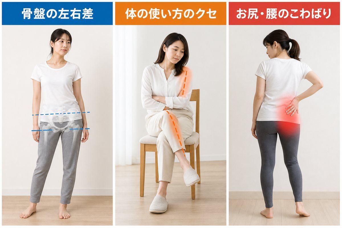左腰原因タイプ図