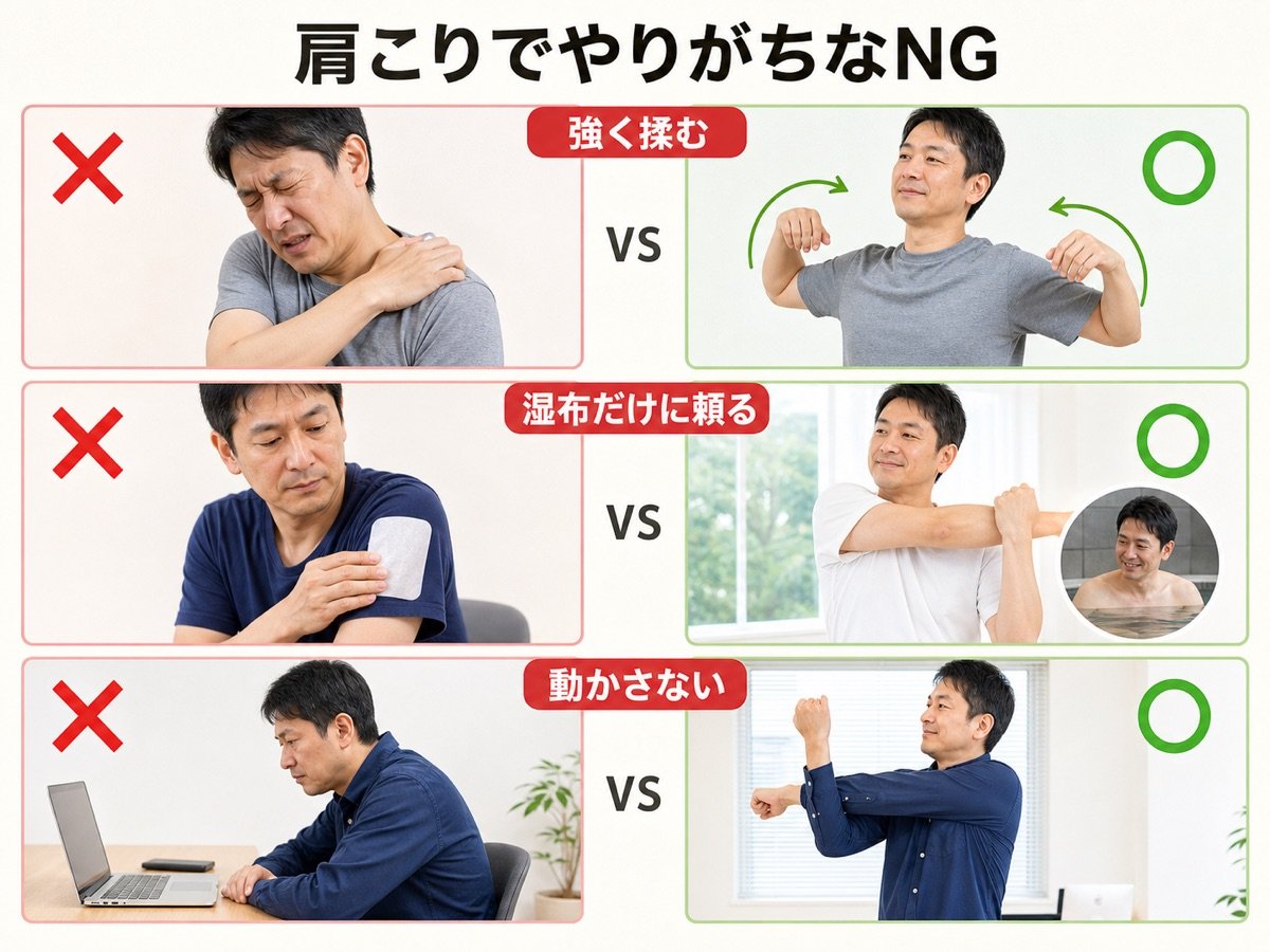 肩こりNG vs OK