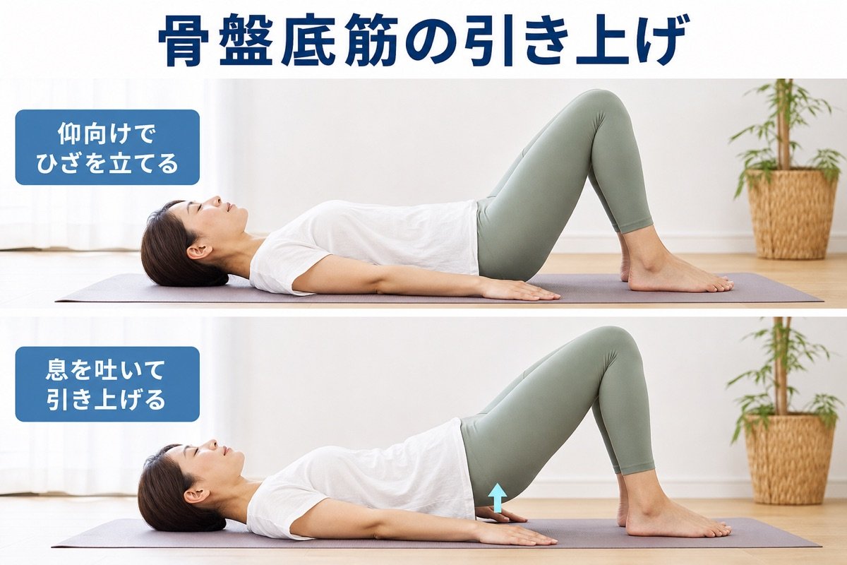 骨盤底筋引き上げ