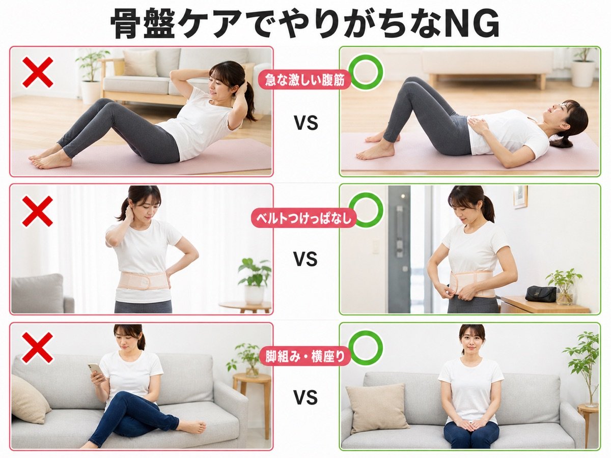 骨盤NG vs OK
