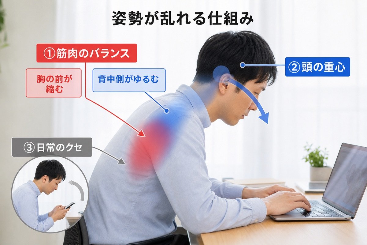 姿勢メカニズム図解