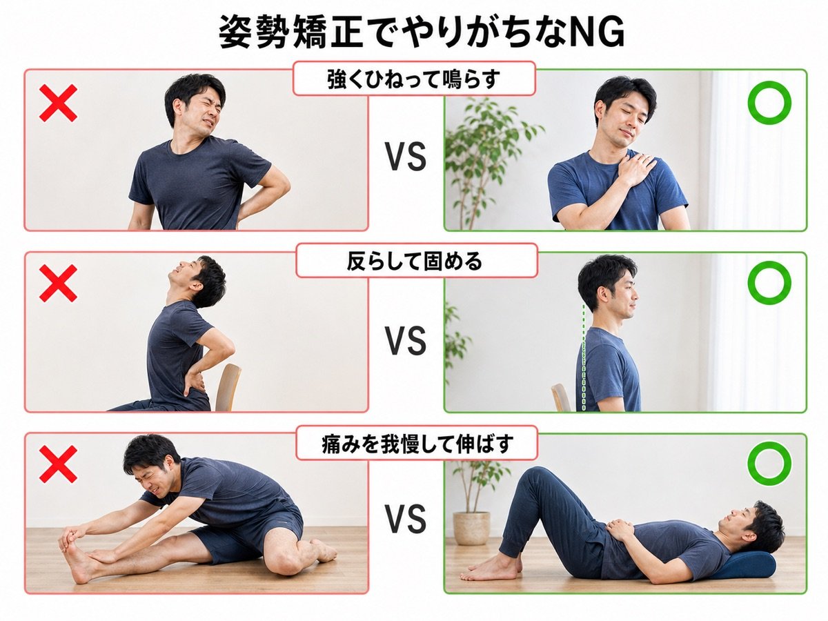 姿勢NG vs OK