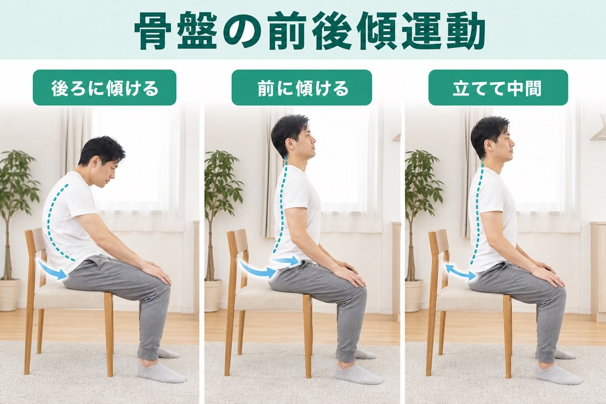 骨盤前後傾運動