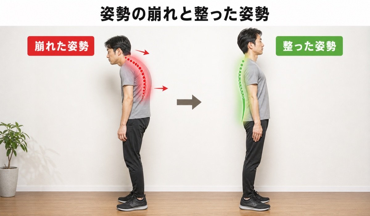姿勢の崩れの全体像