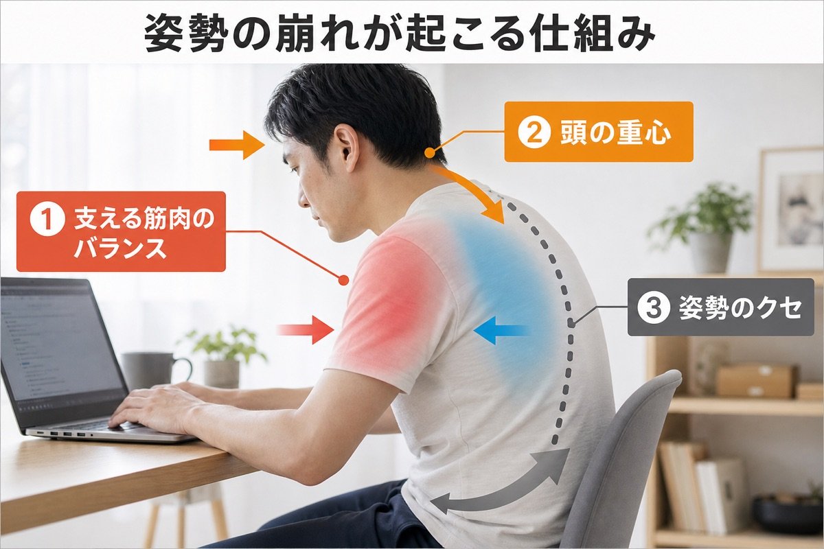 姿勢メカニズム図解