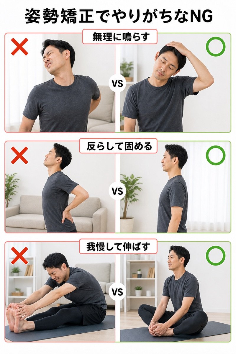 姿勢NG vs OK